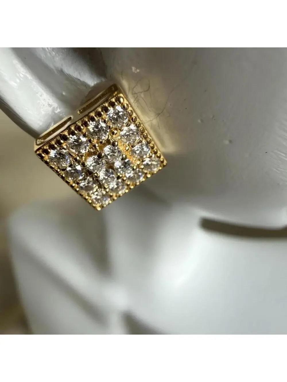 ✨‎ Baguette Cluster Square Stud Earrings